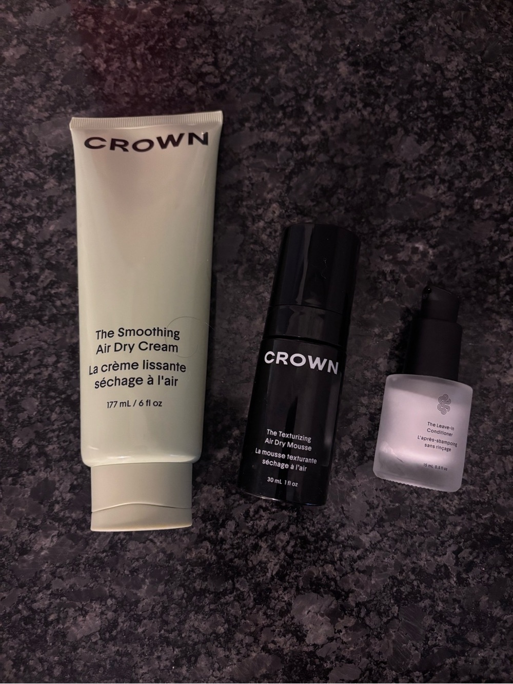 Crown Women’s Smoothing Air Dry Cream - Light Green Tube